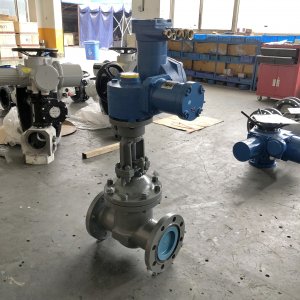 礦用電動閥門MKZ941H-40 DN150防爆（礦山、冶