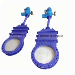 現(xiàn)貨供應(yīng)電動刀型閘閥PZ973H-10C  DN500